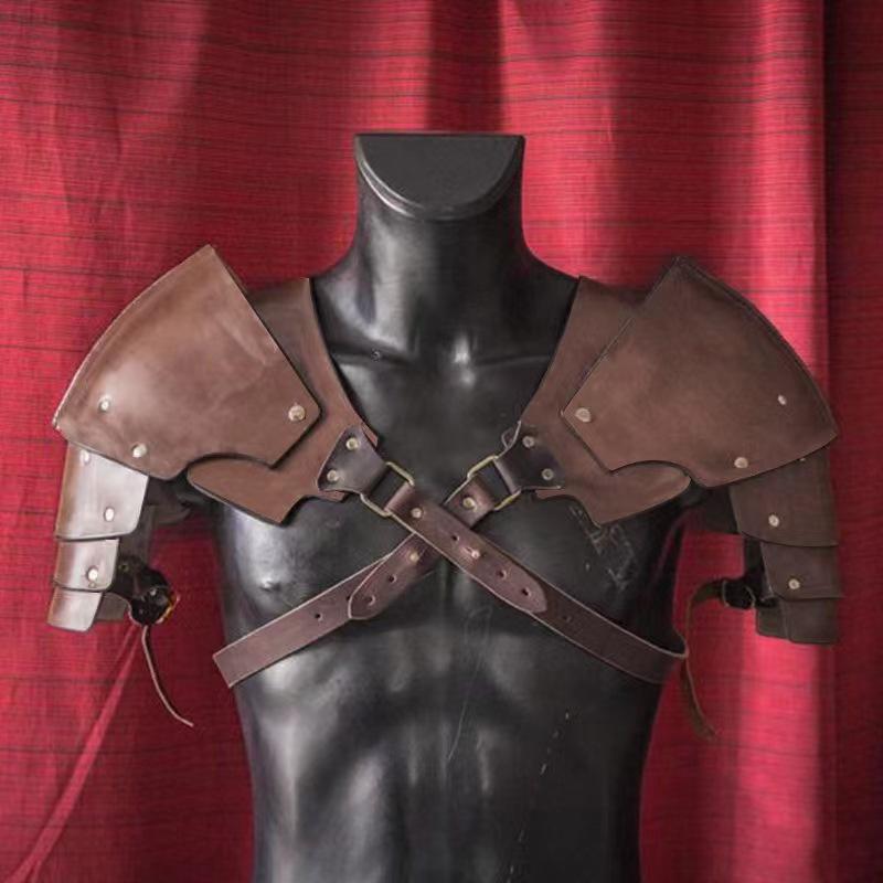 Medieval Viking Knight Pauldrons Cosplay Props