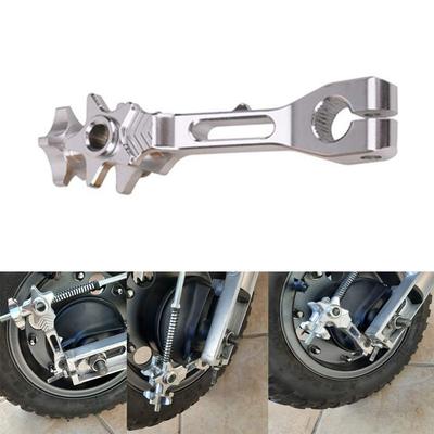 ZSADZS CNC Aluminum Alloy Rear Brake Rocker Arm Motorcycle Accessories Honda Yamaha Motorcycle Accessories (Silver)