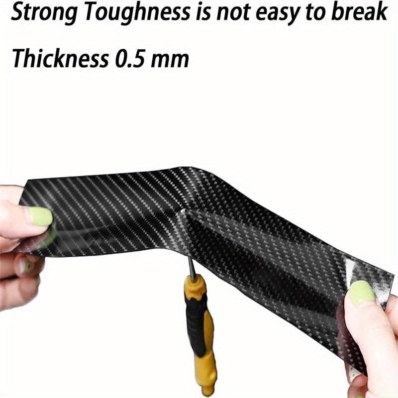 Car Bumper Door Edge Protector Carbon Fiber Vinyl Universal Protection Strips Anti Scratch Waterproof Films Auto Accessories New