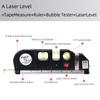 Multifunctional Infrared Laser Level with High-Precision Cross Line, Right Angle, and Tape Measure