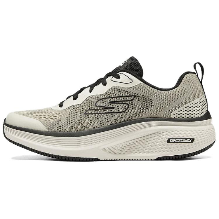 Skechers Go Run Elevate 2.0 Comfortable Breathable Low Top Running Shoes Men sneaker Gray Black 220848-TPBK 39.5