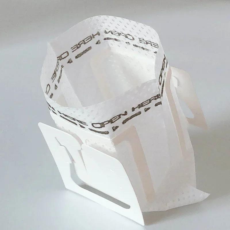 50pcs Coffee Filter Paper Bags Disposable Drip Coffee Bag Portafilter Hanging Ear Espresso Coffee Accessories Tea Tool
