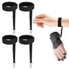 2pcs Skiing Glove Safety Straps With Keychains Durable Elastic Glove Leash For Skiing And Snowboarding Practical Sport Accessory