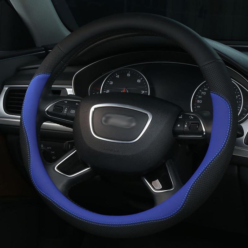Luxury All-Season Car Steering Wheel Cover