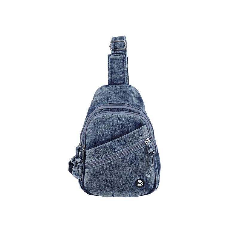 Damen Brusttasche Große Kapazität Mehrschichtige Umhängetasche Crossbody-Tasche