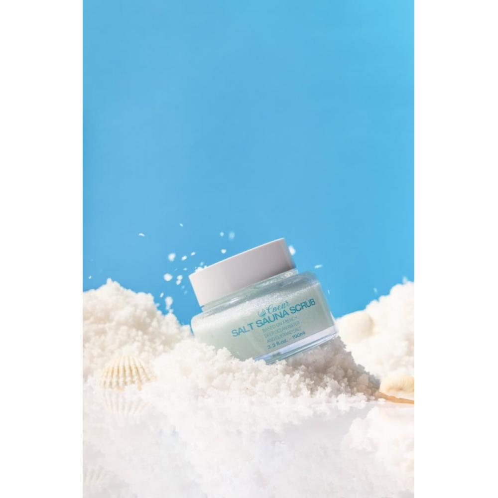 Coeur Cool Blue Salt Sauna Scrub 100ml