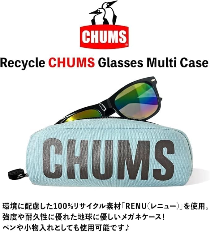 CHUMS CH60 3491 Glasses Multi Pink Case,
