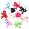 4pcs 49x40mm Bowknot Acrylic Charms Colorful Bow Charms Pendants For Jewelry Making DIY Necklace Phone Key Chain Accessories