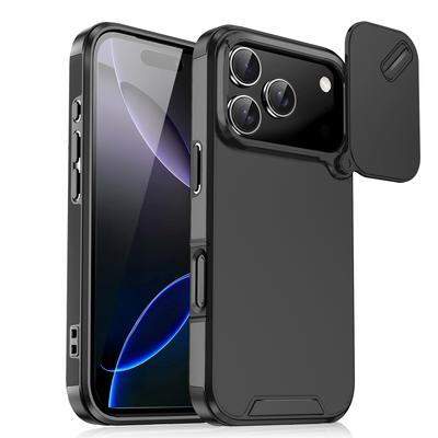 Schiebe-Kameraobjektivschutz Handyhülle für iPhone 17Air 16E 17 Pro Max 17Pro Stoßfeste Armor Abdeckung Hülle für iPhone 17 Tasche