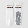 Breathable Pilates Socks for Women Cotton Mid Tube Socks Floor Socks  for Fitness Exercise