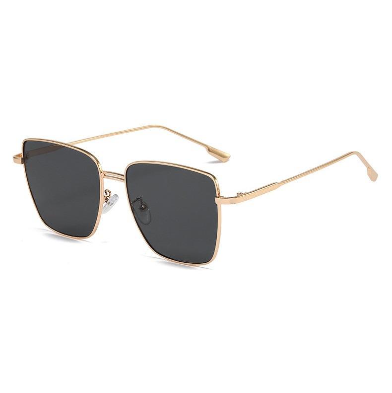 Fashion Women'S Square Sunglasses Two-Color Cute Blush Sunglasses European, American Trend Korean Version Of Avant-Garde Versatile Glasses