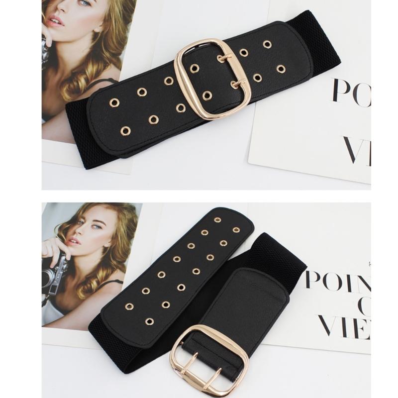 Stretchy Waist Belt Solid Color Woven Stretchy Belt for Wrap Dress Halter Dress Night Club Sexy Belt for Party Dancing