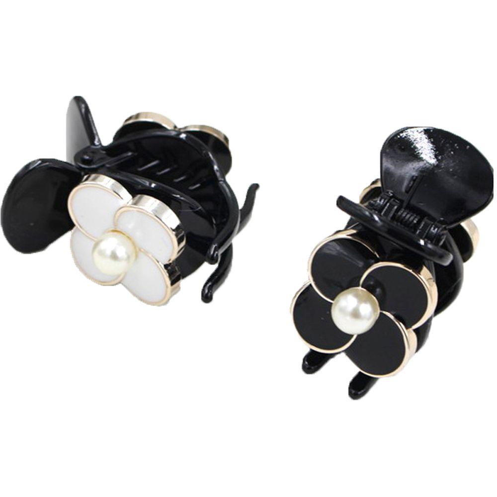 Wear Girls Bangs Clip Camellia Flower Hairpin Small Grip Clips Solid Colors Women Hair Accessories