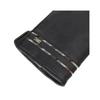Daks Men S Black Checkline Leather Smartphone Touch gloveS Dcgv0f131