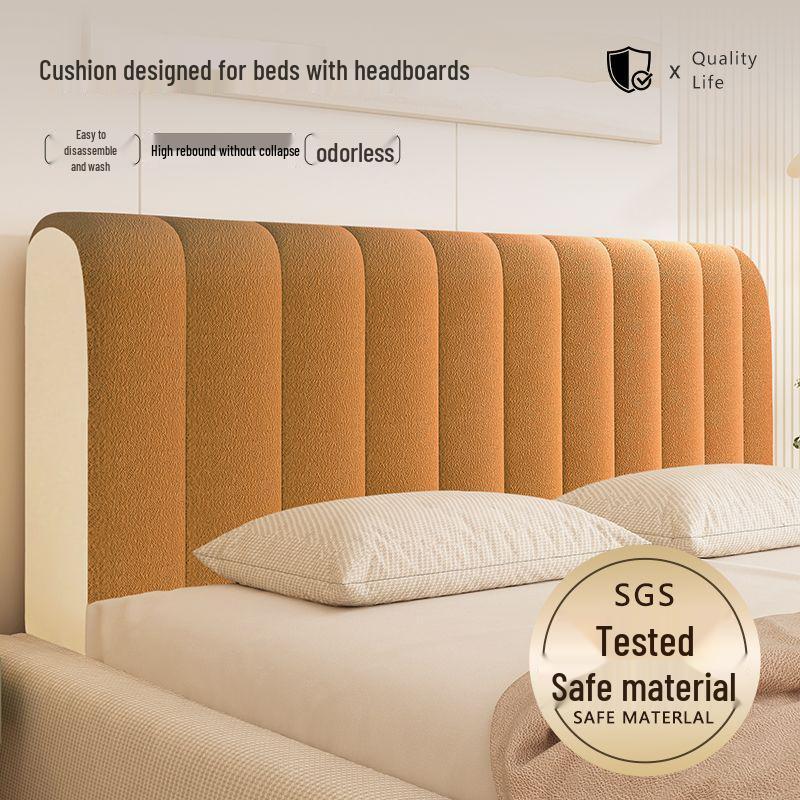 Luxurious Quilted Headboard Cover - 3D Soft Wrap, Full Coverage Dust Protection