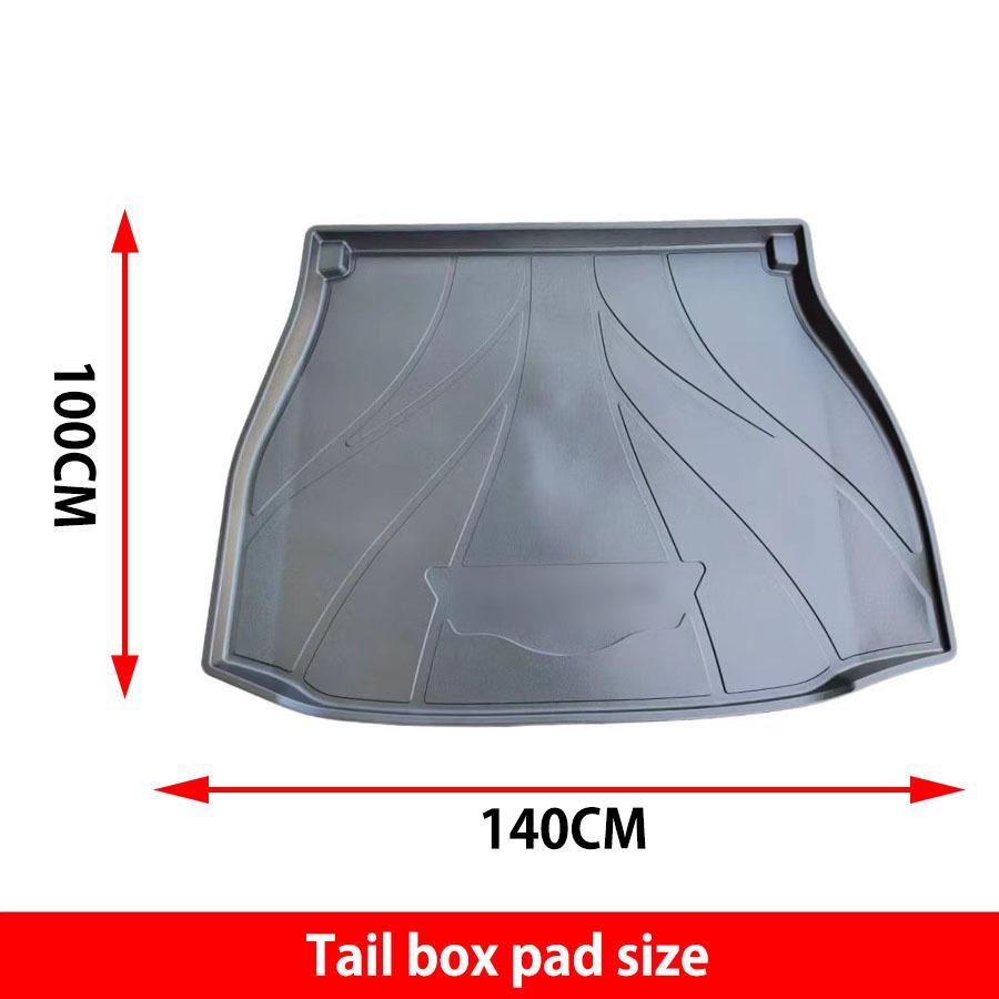 Durable Waterproof TPE Trunk Mat for 2020-2025 Toyota Corolla RAV4 - Eco-Friendly Car Accessory