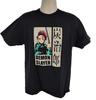 Demon Slayer T Shirt Size L Black Anime Tanjiro Kamado Unisex T-Shirt