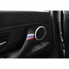 Cover Trim Inner Door Speaker Ring Horn For BMW X1 E84 2010-2015 Silver Titanium