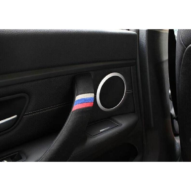 Cover Trim Inner Door Speaker Ring Horn For BMW X1 E84 2010-2015 Silver Titanium