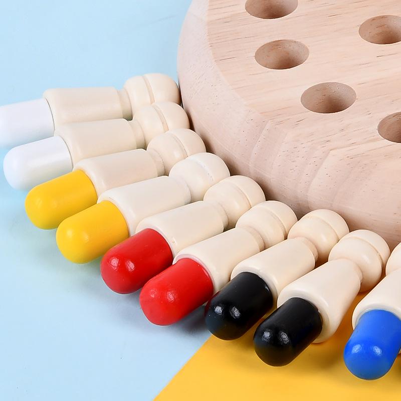 Color Memory Chess: Early Education Puzzle Toy for Children's Observation and Concentration Training