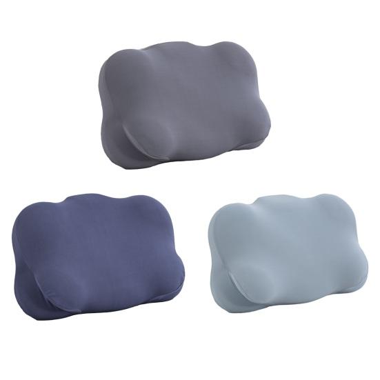 Ergonomický spací polštář z paměťové pěny Cloud Contour Polštář s dvojí výškou pro podporu krku s tunelem na ruce pro spáče na boku, zádech a břiše