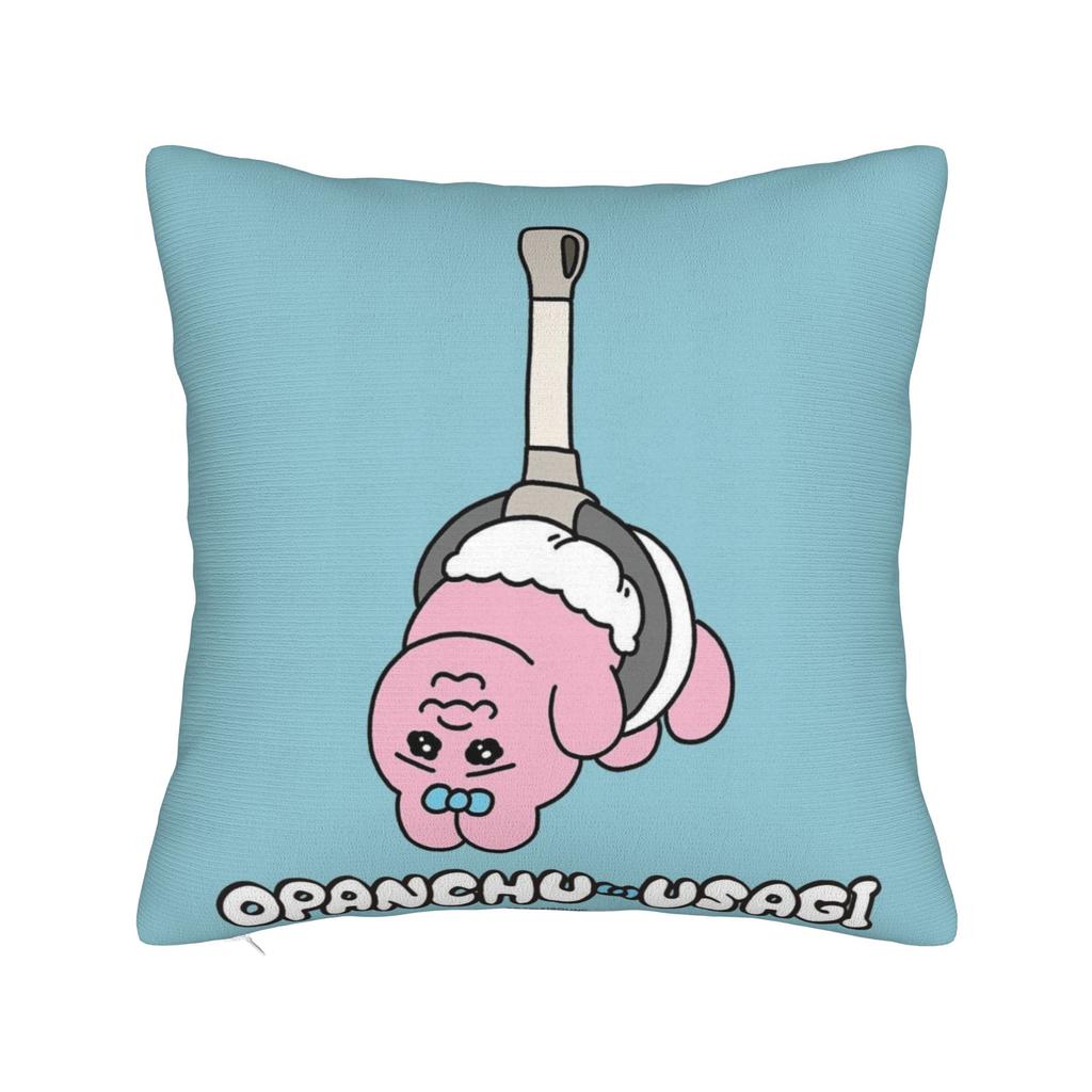 Opanchus Cute Usagis Bunny Printing Pillowcase Cushion Cover  Pillow Covers New Style Bed Decorations Square Multi-Size