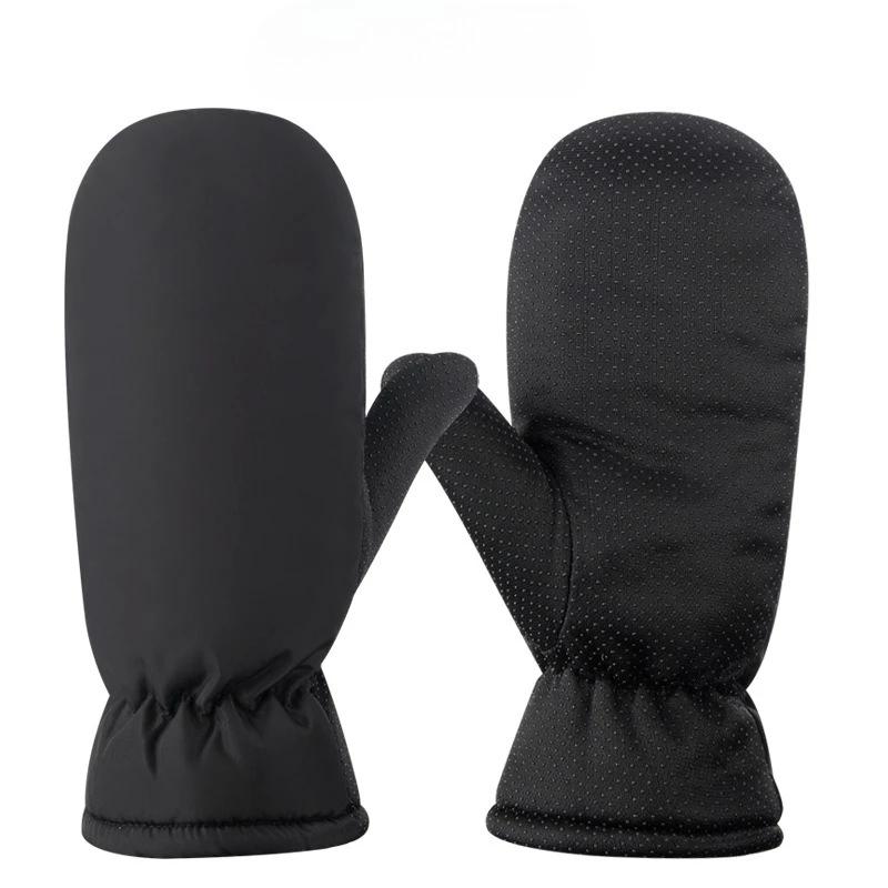 

2025 Men Winter Ski Gloves Waterproof Windproof Outdoor Sport Cycling Bike Bicycle Motorcycle Hiking Camping Hand Warm Gloves чорний