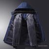 Men's Winter Cotton Jacket for Seniors - Extra Thick, Plus Velvet for Enhanced Warmth