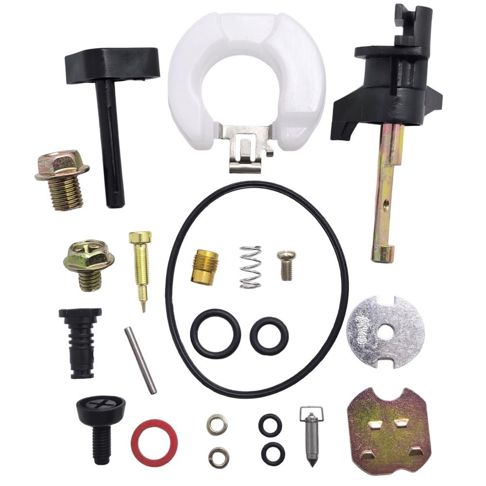 2Pcs Carburetor Repair Rebuild Kit For Honda GX200 GX160 GX120 GX390 5.5HP 6.5HP 188F 168F 170F Generator Trimmer JF168-9601