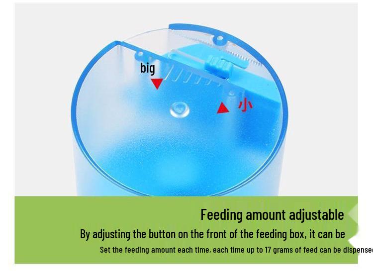 Smart Automatic Fish & Turtle Feeder for Aquariums
