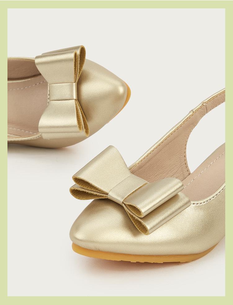 2025 Winter Girls' Versatile Fashion Shoes: High Heel and Bow Flats