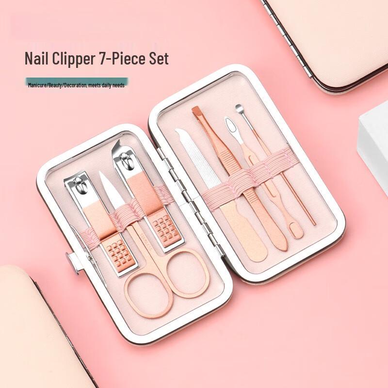 SaiJiaRui Pink Nail Care Kit