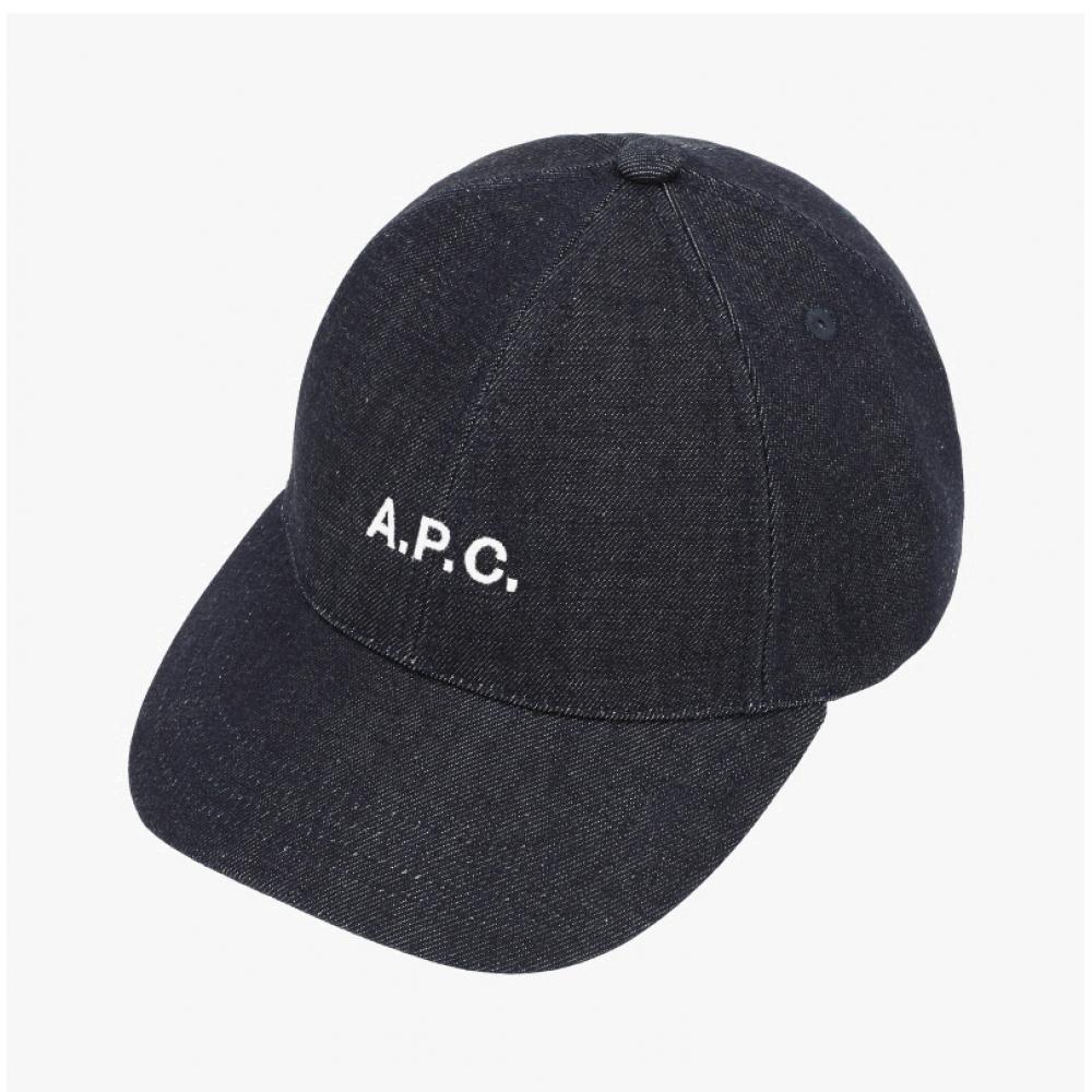 A.p.c Charlie Denim Ballcap M24069 Iai Indigo