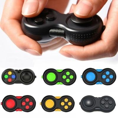 Fidget Pad Portable Stress-relieving 4 Buttons Game Joystick Stress Reliever Teens