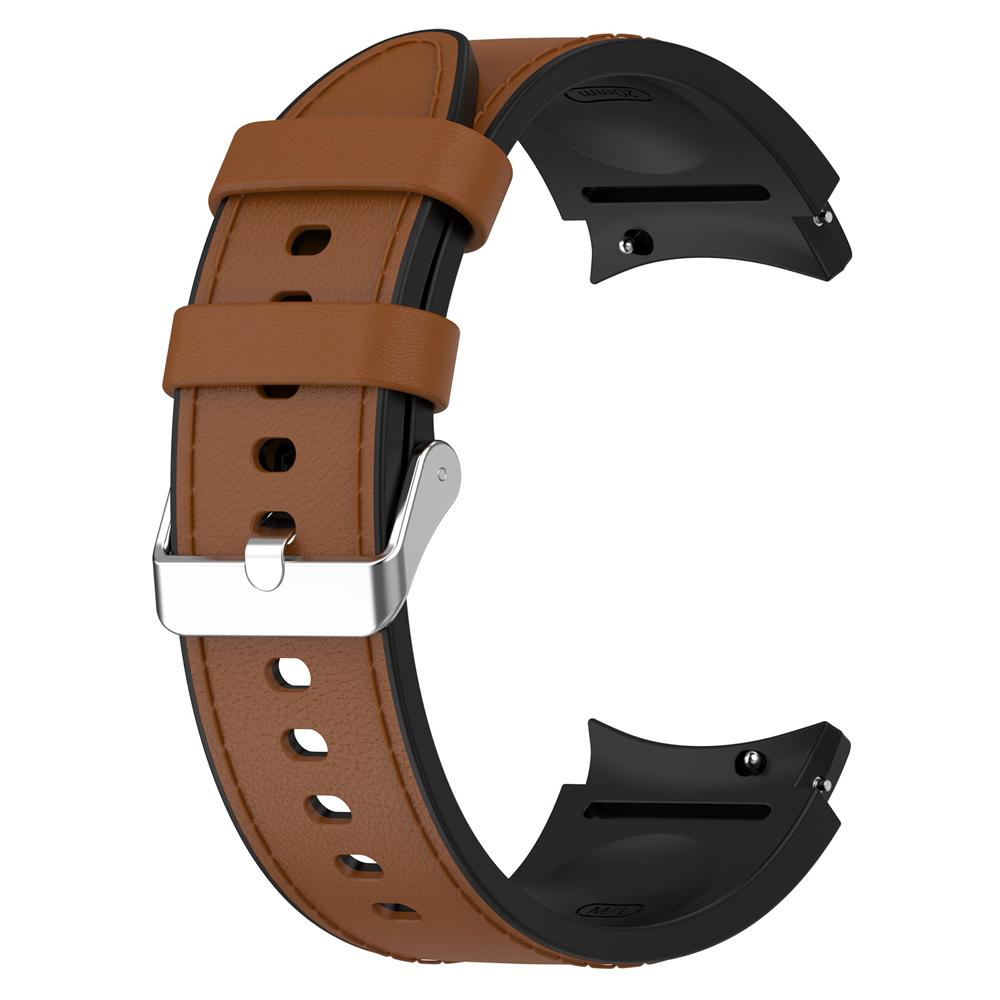 

Класичний 20 мм шкіряний ремінець для годинника Samsung Galaxy Watch 7 44 мм 40 мм браслет correa для Galaxy Watch 6 5 4 classic 5pro 47 мм 43 мм браслет For Watch 4 5 6