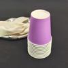 Bei Yi Pin Purple Craft Paper Cups (10-Pack)