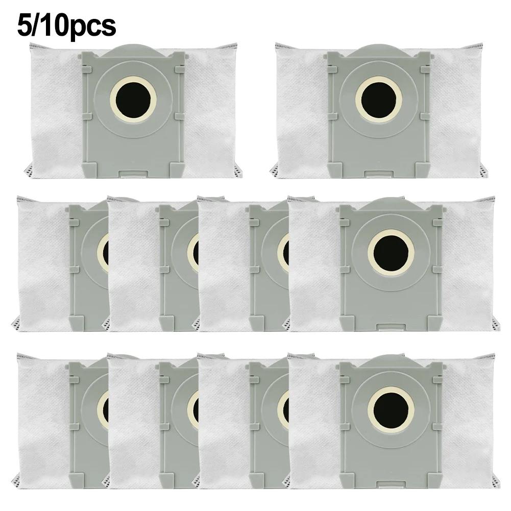 For ECOVACS For Deebot T50 For PRO Floor Cleaning Robot 5 /10 Pcs Dust Bags Vacuum Cleaner Accessories Replacement Parts