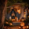 Simulation Animal Halloween Bat Decoration Gothic Style Bat Pendant Home Decoration