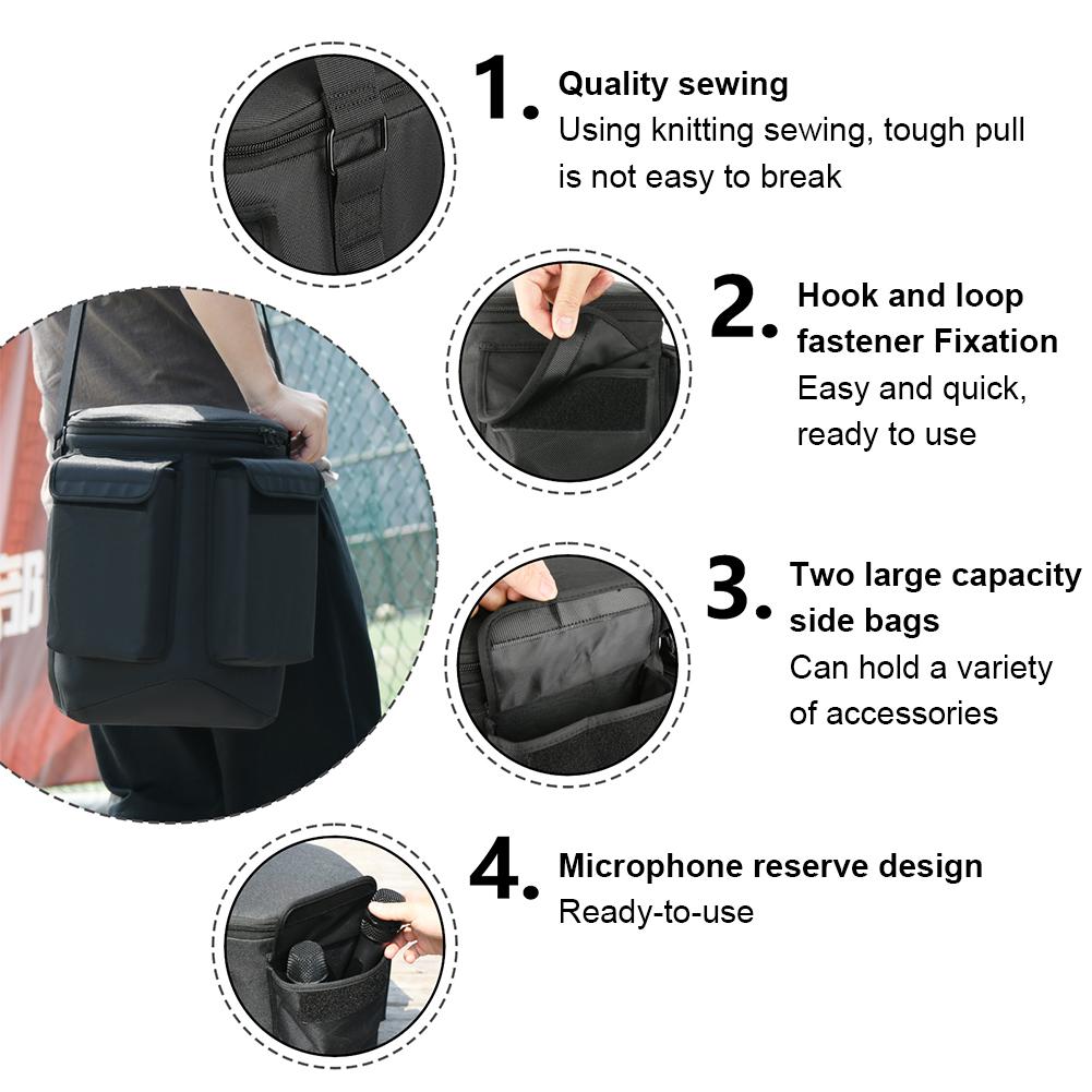 Travel Carrying Case Portable Carry Bag Holder Protective Case for Bose S1 Pro/S1 Pro+ Portable Speaker