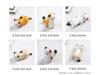 Ceramic Cat Chopstick Tabletop Decorative Japanese Chopstick Rest Set of Laughing Cat "Watsu Life" Rests, Accessories, Gifts, Tableware, (Set 6,