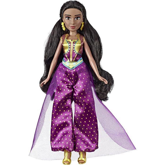 Doll - Disney - Jasmine Doll - Outfit Inspired by the Movie Aladdin - Purple - 3 Years and Up