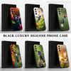 Animals Hummingbirds Phone Case For Samsung S 25,24,23,22,30,21,10,9,Ultra,Plus,Lite,FE,4,5 G Black Soft Case