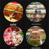 Acrylic Transparent Food Pan Display Box