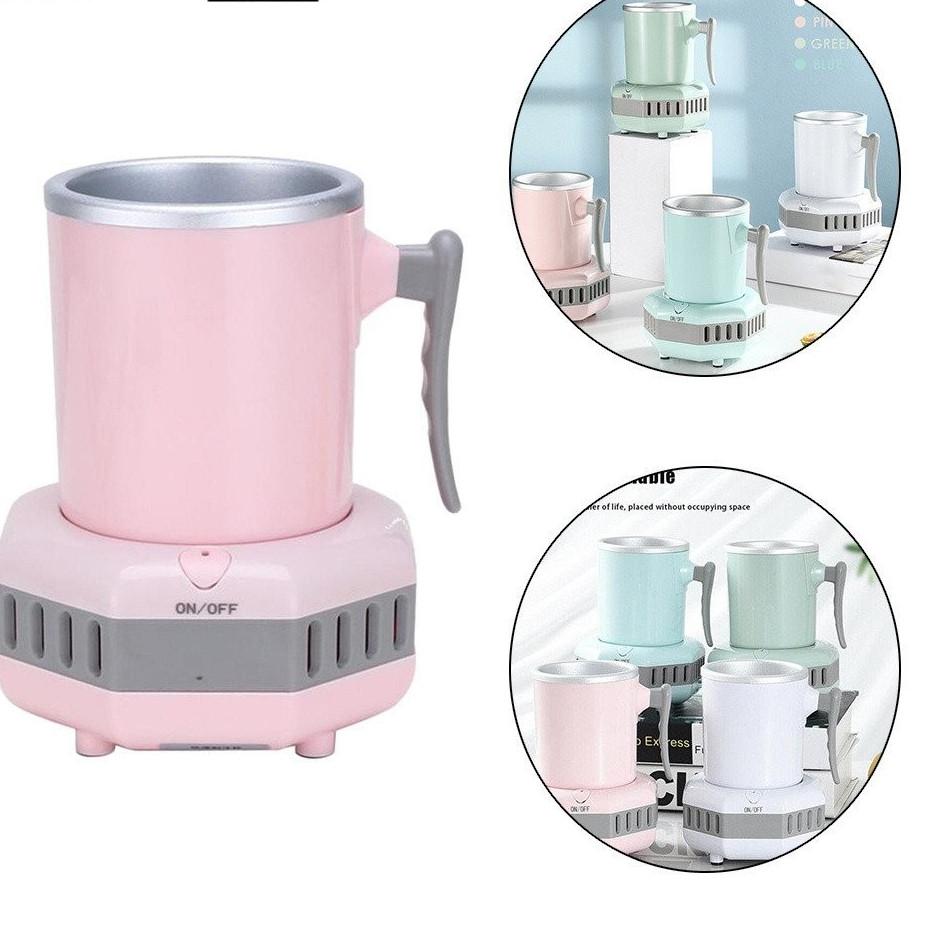 420ml Capacity Mini Desktop Quick Maker Machine Ice Making Kettle Portable Electric Beverage Cooling Cup