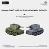 New Desktop Series Mini Remote Control Tank Infrared Competitive Battle Track Tank Car German Tiger Model Boy Toy