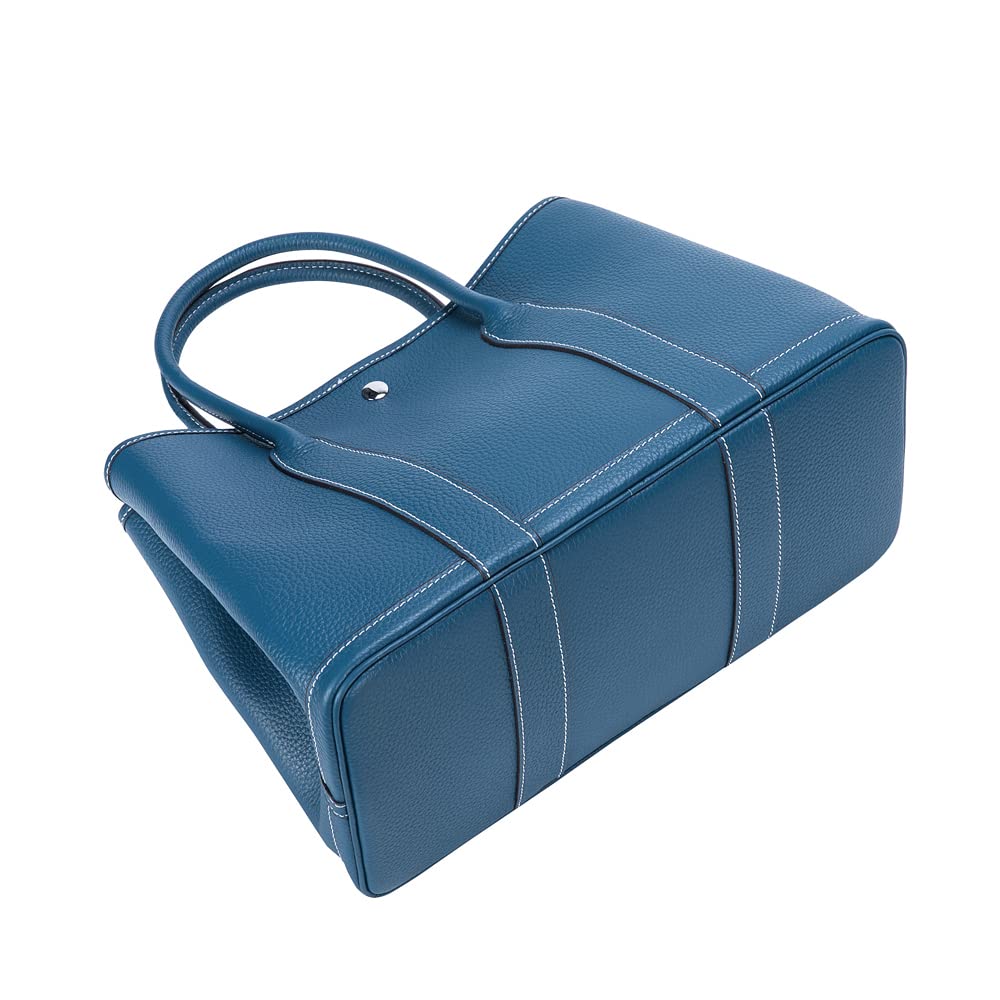 

aidayi Tote Premium Cowhide Convenient for Going Out Women s Handbag, Bag, Handbag, Leather, Multicolor, Stylish, (Blue) 36#=36cm26cm13cm синій