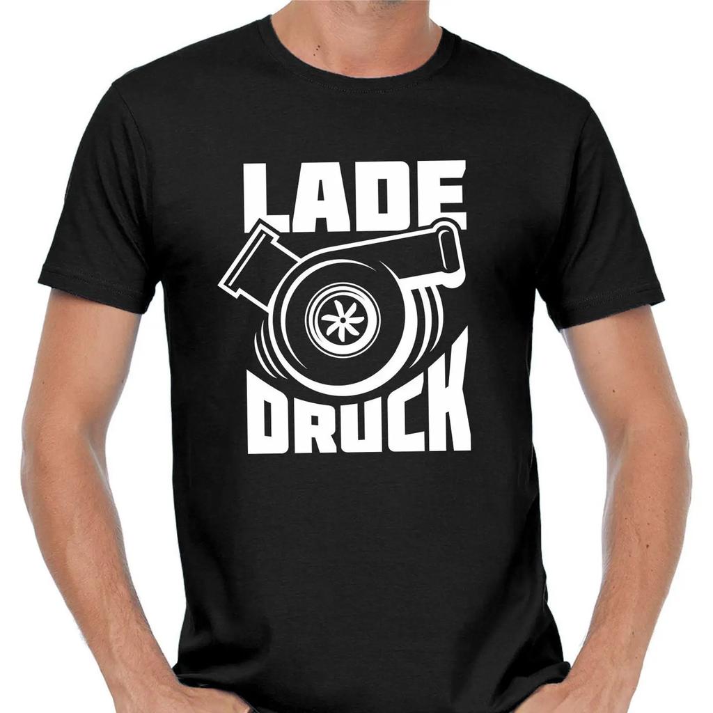 Funny Lade Druck Turbocharger T Shirt Car Tuning Tuner Boost Pressure Mechanic Casual For Auto Enthusiasts Vintage