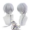 Bungo Stray Dogs Nikolai Gogol Cosplay Costume Hat Wig Season 4 Cloak White Black Uniform Wig Anime Hunter Dogs Halloween Costum