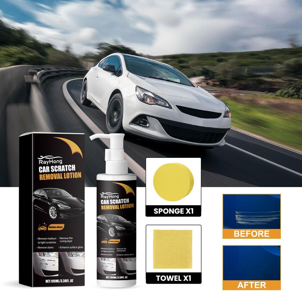 100ml Car Scratch Emulsion Car Paint Scratch Polishing Maintenance Renovation Cleaning Brightening Repair Fluid