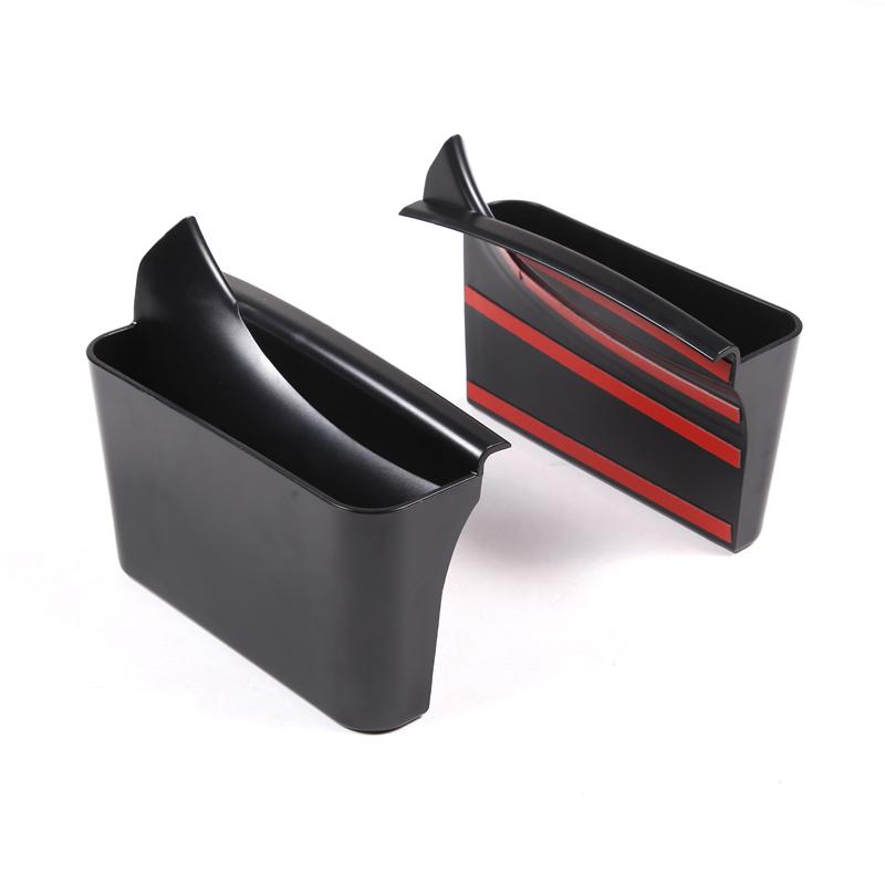 For Infiniti G25 G37 2009-2013 ABS Black Car Gear Shift Panel Side Storage Box Container Organizer Tray Interior Car Accessories